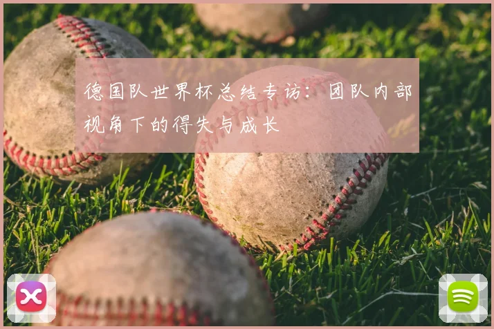 德国队世界杯总结专访:团队内部视角下的得失与成长