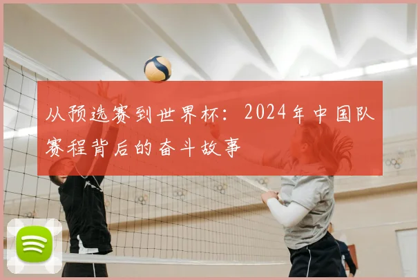 从预选赛到世界杯：2024年中国队赛程背后的奋斗故事